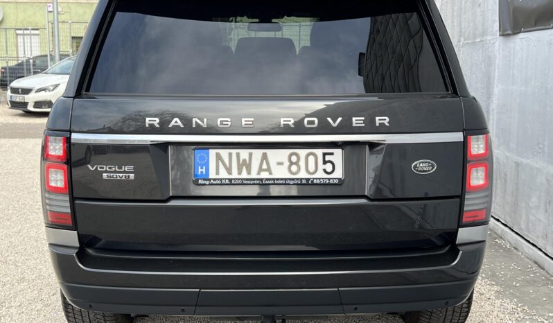 LAND ROVER RANGE ROVER Range4.4 SDV8 Vogue (Automata) E6 Sérülésmentes. gyönyörű állapot full