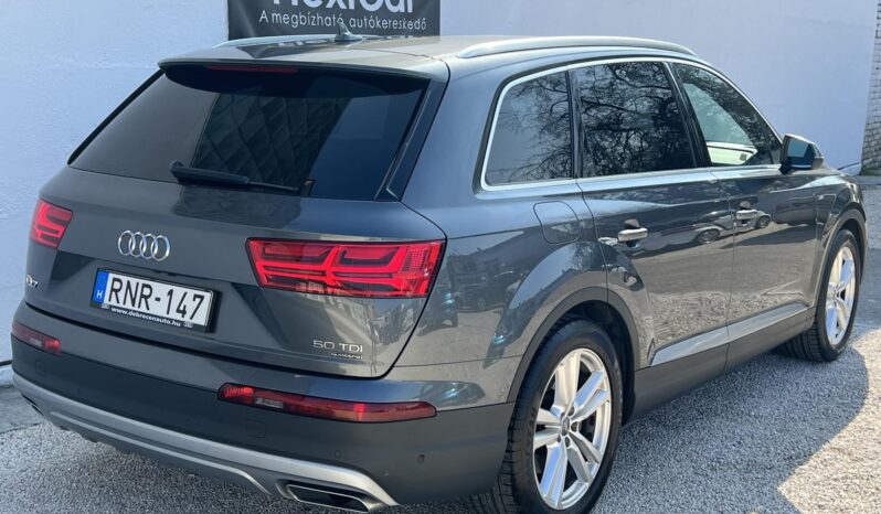 AUDI Q7 50 TDI S line quattro Tiptronic ic [7 személy] Magyarországi!!! Vezetett szervízkönyv!!! full