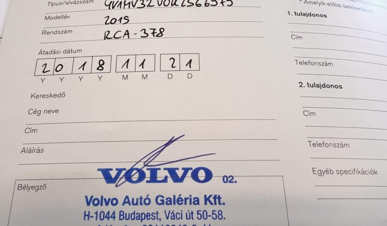 VOLVO V40 1.5 [T3] Momentum Geartronic 95000km! Magyarországi! Vez.sz.könyv full