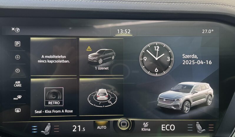VOLKSWAGEN TOUAREG 3.0 V6 TDI Elegance Tiptronic ic Magyarországi!!! Vezetett szervízkönyv!!! Full-Full!!! full