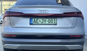 AUDI E-TRON Sportback 55 Advanced quattro (Automata) Légrugó! Panoráma tető! Mátrix LED! B&O! Head Up! full