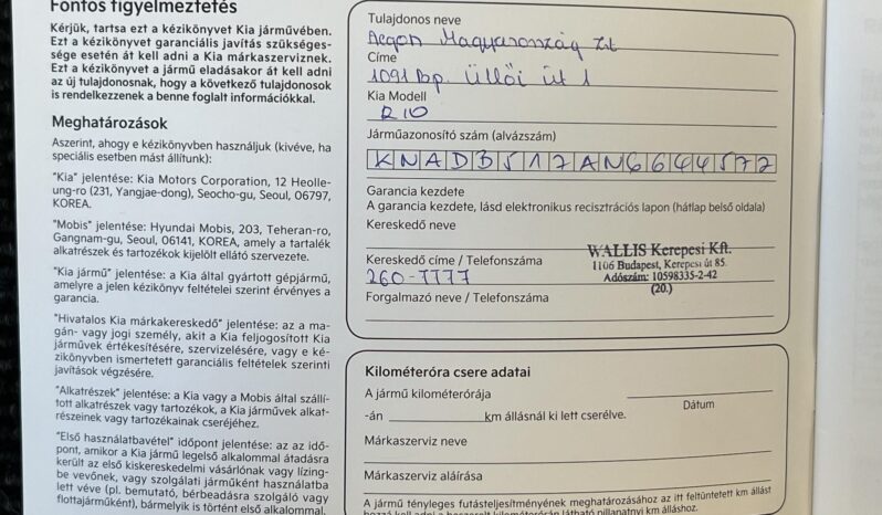 KIA RIO 1.0 T-GDI Silver Magyarországi! Sérülésmentes! Első tulajdonostól! full