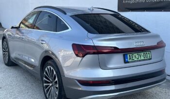 AUDI E-TRON Sportback 55 Advanced quattro (Automata) Légrugó! Panoráma tető! Mátrix LED! B&O! Head Up! full