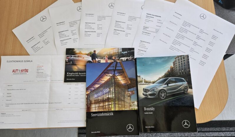 MERCEDES-BENZ B-OSZTÁLY B 180 d 7G-DCT MAGYAR – 71.000 KM – ÚJSZERŰ ÁLLAPOTBAN!! full