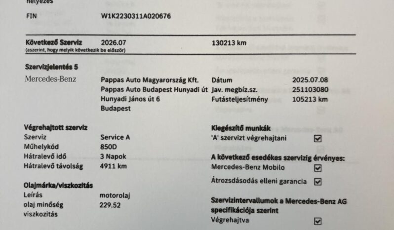 MERCEDES-BENZ S 350 d 4Matic 9G-TRONIC Magyarországi!!! Vezetett szervizkönyv!!! full