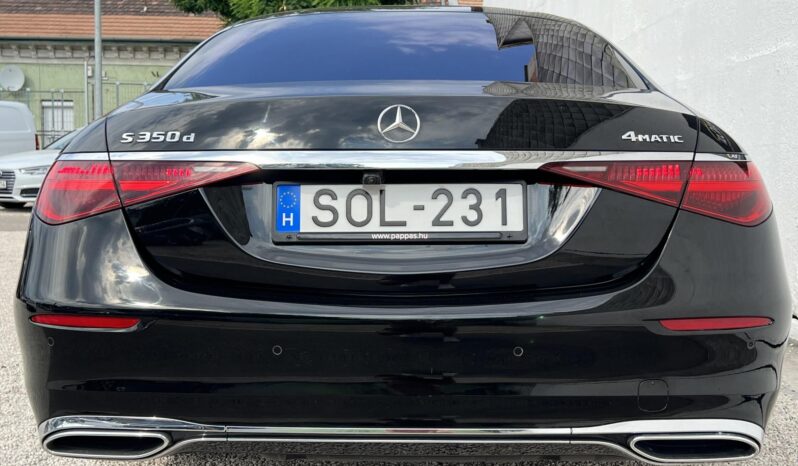 MERCEDES-BENZ S 350 d 4Matic 9G-TRONIC Magyarországi!!! Vezetett szervizkönyv!!! full