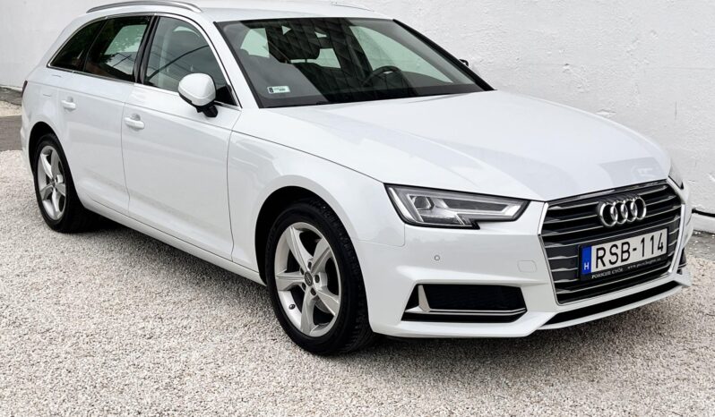 AUDI A4 Avant 40 TFSI Design S-tronic Magyarországi!!! Vezetett szervizkönyv!!! Gyöngyház fehér!!! full