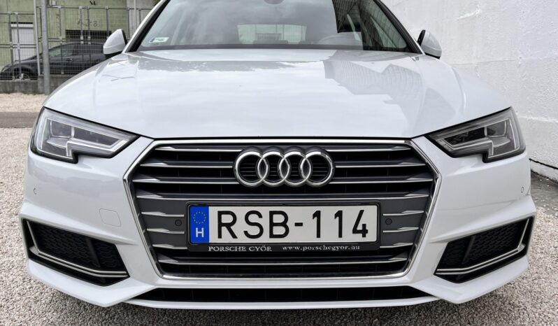 AUDI A4 40 TFSI Design S-tronic Magyarországi!!! Vezetett szervizkönyv!!! Gyöngyház fehér!!! full