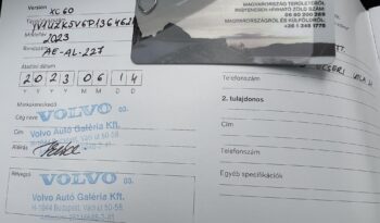 VOLVO XC60 2.0 [B4] MHEV Plus Dark AWD Geartronic Magyarországi 27%-os ÁFA-s számlával! ÚJSZERŰ!!! FACELIFT!!! full