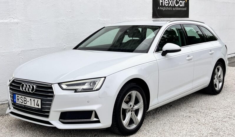AUDI A4 40 TFSI Design S-tronic Magyarországi!!! Vezetett szervizkönyv!!! Gyöngyház fehér!!! full