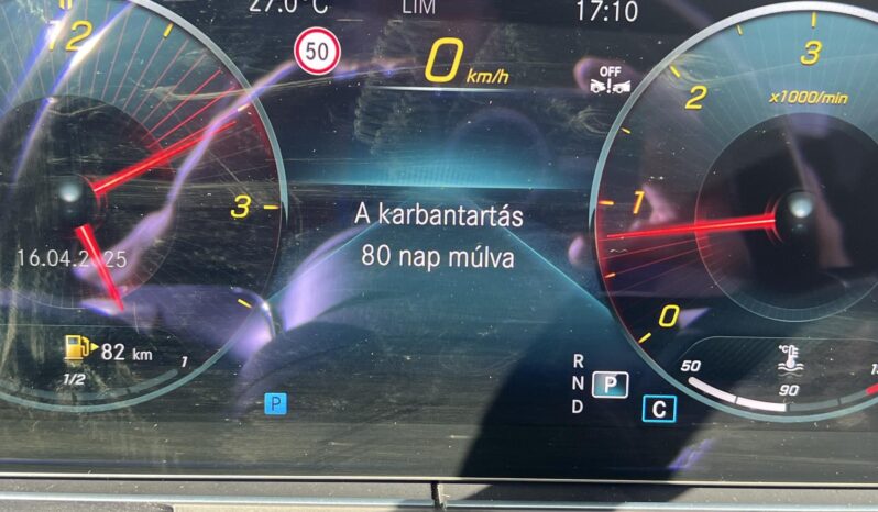 MERCEDES-BENZ E 220 d 9G-TRONIC 99000Km!!! Designo bőr belső!!! Vezetett szervízkönyv!!! full