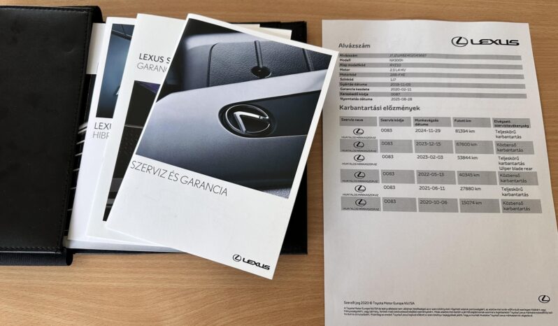 LEXUS NX 300h Elegance Safety CVT MAGYARORSZÁGI – 91.000 KM – ÚJSZERŰ!! full