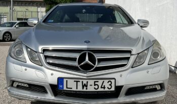 MERCEDES-BENZ E 350 CDI BlueEFFICIENCY Avantgarde (Automata) Nagyon szép állapotban! full