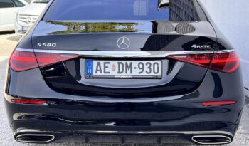 MERCEDES-BENZ S 580 L 4Matic 9G-TRONIC Mild hybrid drive Magyarországi ÚJSZERŰ! 41.000km!!! full
