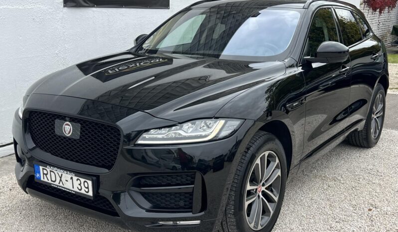 JAGUAR F-PACE 3.0 TDV6 R-Sport AWD (Automata) Magyarországi! Első tulajdonostól! Vezetett szervizkönyv!!! full