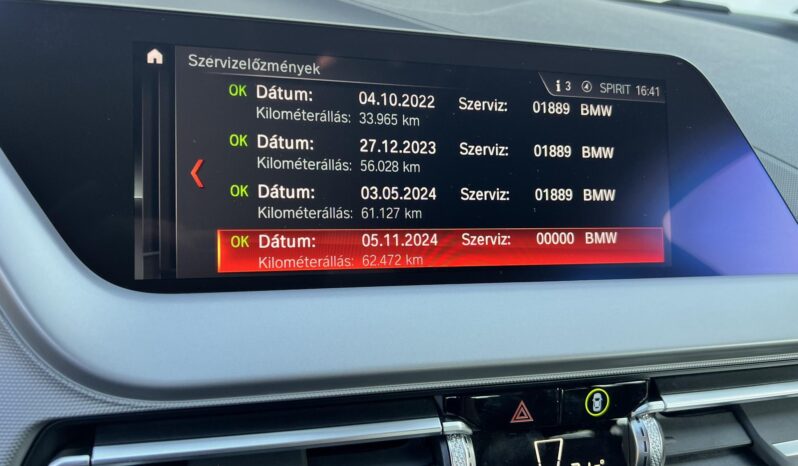 BMW 118i Advantage DKG Nagyon szép állapotban! Vezetett Szervizkönyv! full