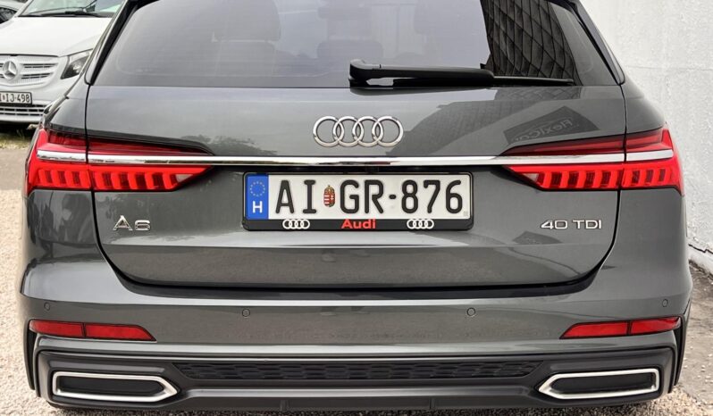 AUDI A6 Avant 40 TDI Sport S-tronic S-LINE 2X Adaptív tempomat LED2 GYÖNYÖRŰ!!! Végig vez.sz.könyv! full