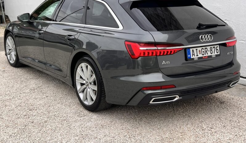 AUDI A6 Avant 40 TDI Sport S-tronic S-LINE 2X Adaptív tempomat LED2 GYÖNYÖRŰ!!! Végig vez.sz.könyv! full