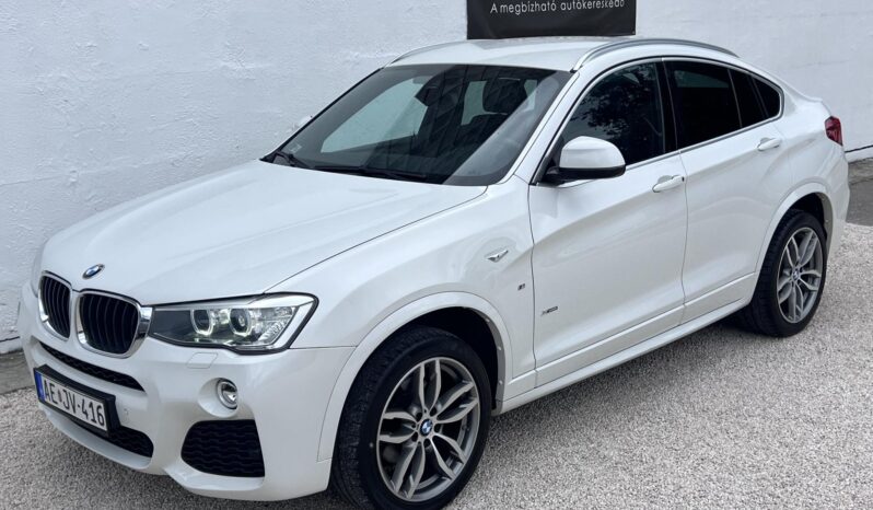 BMW X4 xDrive20d M Sport (Automata) Gönyörű állapotban! Vonóhorog! M-Packet! full