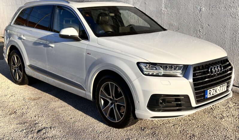 AUDI Q7 3.0 V6 TDI quattro Tiptronic ic S-Line FULL-EXTRA Gyönyörű állapot!