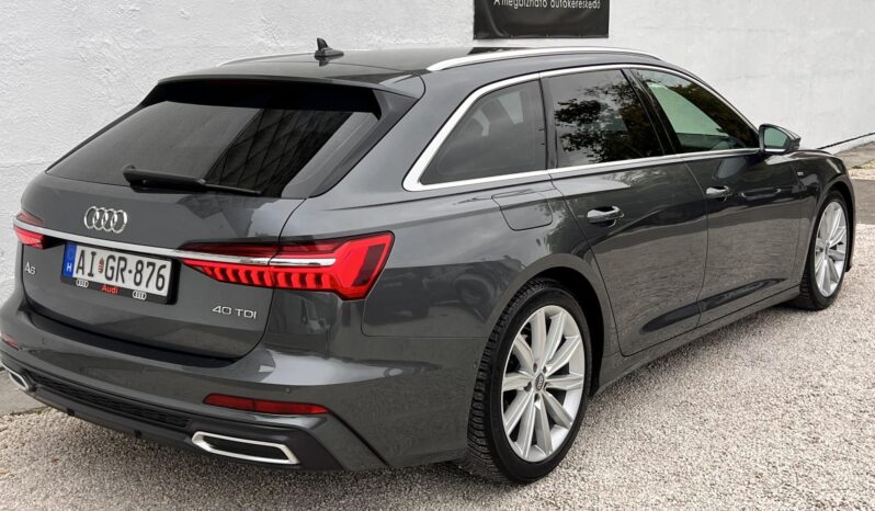 AUDI A6 Avant 40 TDI Sport S-tronic S-LINE 2X Adaptív tempomat LED2 GYÖNYÖRŰ!!! Végig vez.sz.könyv! full
