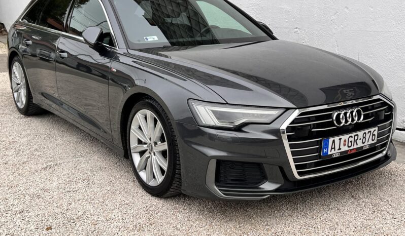 AUDI A6 Avant 40 TDI Sport S-tronic S-LINE 2X Adaptív tempomat LED2 GYÖNYÖRŰ!!! Végig vez.sz.könyv! full