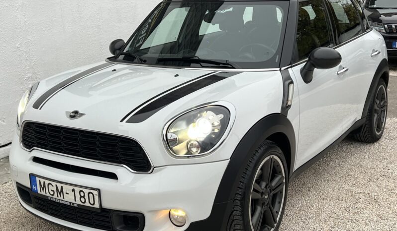 MINI COUNTRYMAN Cooper1.6 S Magyarországi. 2. tulajdonostól. gyönyörű állapot!!! full