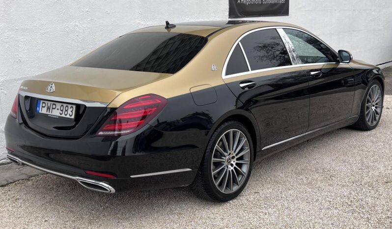 MERCEDES-BENZ S 400 d L 9G-TRONIC Vezetett szervizkönyv!!! Maybach optika!!! full