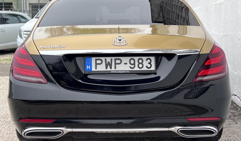 MERCEDES-BENZ S 400 d L 9G-TRONIC Vezetett szervizkönyv!!! Maybach optika!!! full