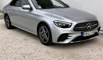 MERCEDES-BENZ E 300 9G-TRONIC Mild hybrid drive 55000km ÚJSZERŰ! LÉGRUGÓS! AMG STYLE! full