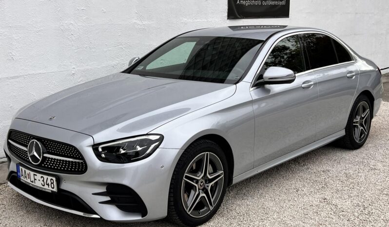 MERCEDES-BENZ E 300 9G-TRONIC Mild hybrid drive 55000km ÚJSZERŰ! LÉGRUGÓS! AMG STYLE!