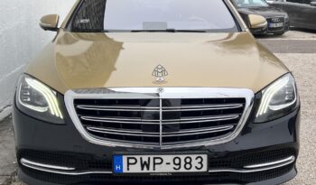 MERCEDES-BENZ S 400 d L 9G-TRONIC Vezetett szervizkönyv!!! Maybach optika!!! full