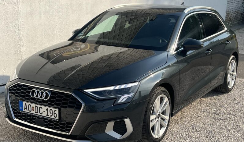 AUDI A3 Sportback 30 TFSI Advanced S-tronic 7000Km!!! Gyönyörű állapot!!! full