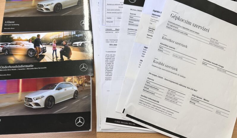MERCEDES-BENZ A-OSZTÁLY A 180 d AMG Line 7G-DCT PANORÁMA – ÚJSZERŰ ÁLLAPOTBAN!! full