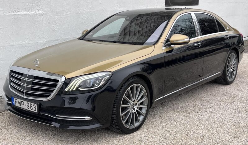 MERCEDES-BENZ S 400 d L 9G-TRONIC Vezetett szervizkönyv!!! Maybach optika!!! full