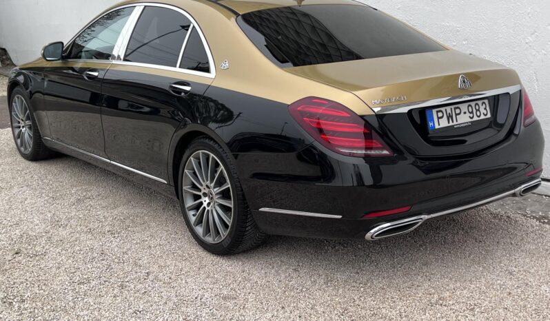 MERCEDES-BENZ S 400 d L 9G-TRONIC Vezetett szervizkönyv!!! Maybach optika!!! full