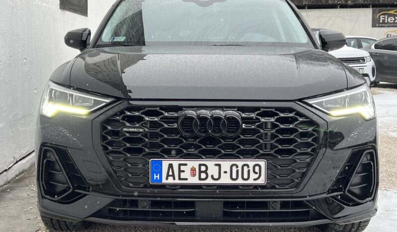 AUDI Q3 40 TFSI S line quattro S-tronic ÚJSZERŰ! 2x S-LINE! MAGYARO-i! 48000km! full