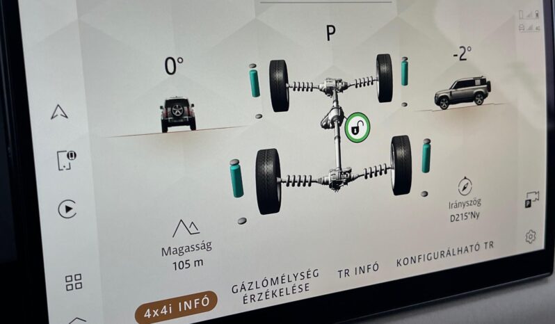 LAND ROVER DEFENDER 110 D300 SE (Automata) Magyarországi ÚJSZERŰ!!! LÉGRUGÓS Vonóhoroggal! full