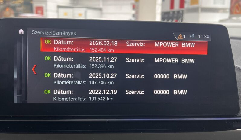 BMW 540d xDrive (Automata) Vezetett szervizkönyv! Gyönyörű állapot! Ülésszellőztetéssel! full