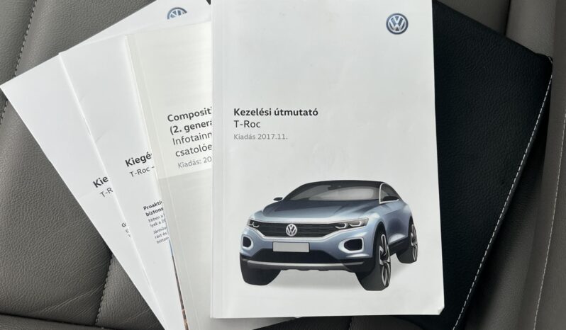 VOLKSWAGEN T-ROC 2.0 TSI Sport 4Motion DSG Magyarországi! Első tulajdonostól! Bicolor bőr! Digit Műszerfal! Sérülédmentes! full