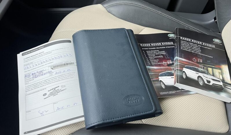 LAND ROVER RANGE ROVER EVOQUE RangeEvoque 2.0 Td4 HSE Dynamic (Automata) Vezetett szrvizkönyv! GYÖNYÖRŰ ÁLLAPOT! full