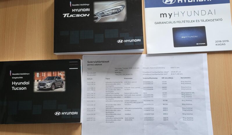 HYUNDAI TUCSON 1.6 CRDi HP Travel DCT MAGYARORSZÁGI-73000KM-ÚJSZERŰ!! full