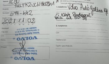 VOLVO XC90 2.0 [B5] MHEV Ultimate Dark Geartronic (7 személyes ) ÁFA-S! Magyarországi LÉGRUGÓS 7 személyes R-DESIGN full