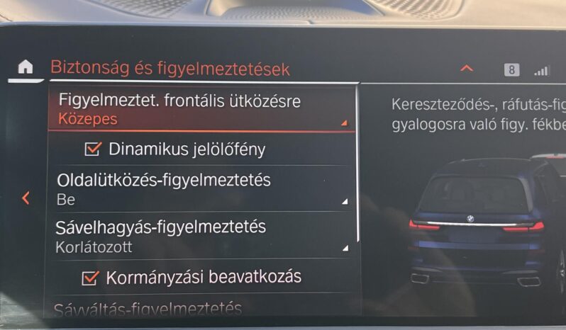 BMW X7 M50i (Automata) Vezetett szervizkönyv!!! 82.000Km!!! Sérülésmentes!!! Full-Full!!! full