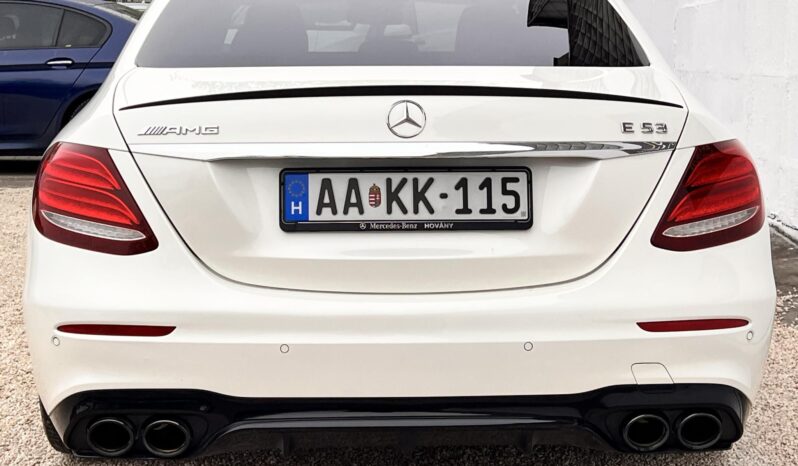 MERCEDES-AMG E 53 4MATIC+ 9G-TRONIC EQ Boost Magyarországi ISP! BURMESTER LÉGRUGÓ full