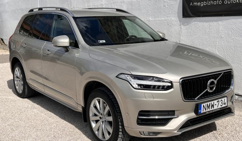 VOLVO XC90 2.0 [D5] Momentum Geartronic (7 személyes ) Magyarországi. vezetett szervizkönyv. vezérlés cserélve! full