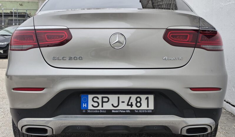 MERCEDES-BENZ GLC 200 4Matic 9G-TRONIC Mild hybrid drive Coupe Magyarországi GYÖNYÖRŰ! Napfénytető! full