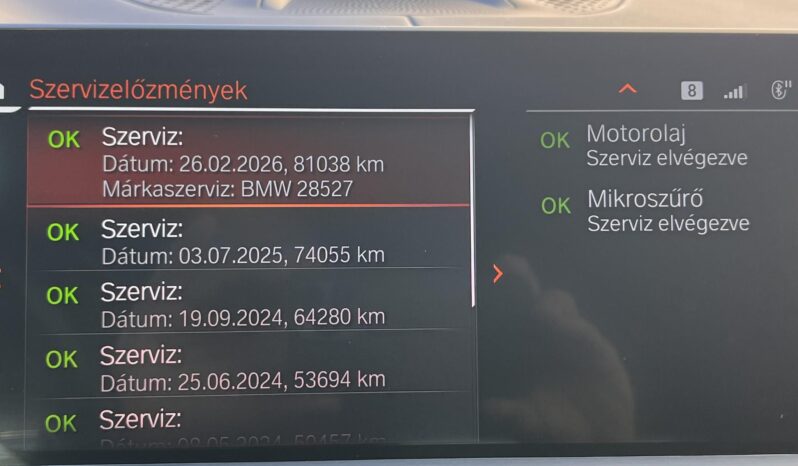 BMW X7 M50i (Automata) Vezetett szervizkönyv!!! 82.000Km!!! Sérülésmentes!!! Full-Full!!! full