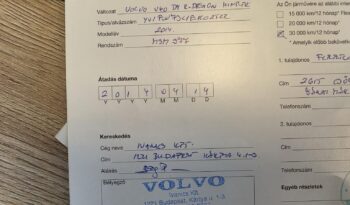 VOLVO V60 2.0 D [D4] R-Design Momentum Magyarországi Vezetett szervizkönyv! GYÖNYÖRŰ!!! full
