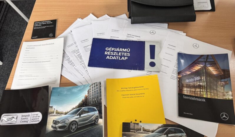MERCEDES-BENZ B-OSZTÁLY B 180 d 7G-DCT Magyarországi – 72.000 km – Újszerű állapotban!! full